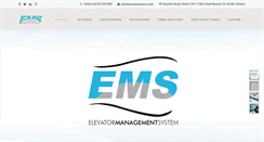 Desktop Screenshot of emsasansor.com